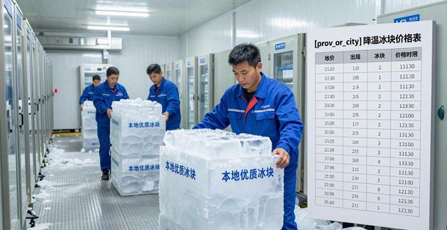 马鞍山降温冰块多少钱一吨？本地制冰厂报价来了